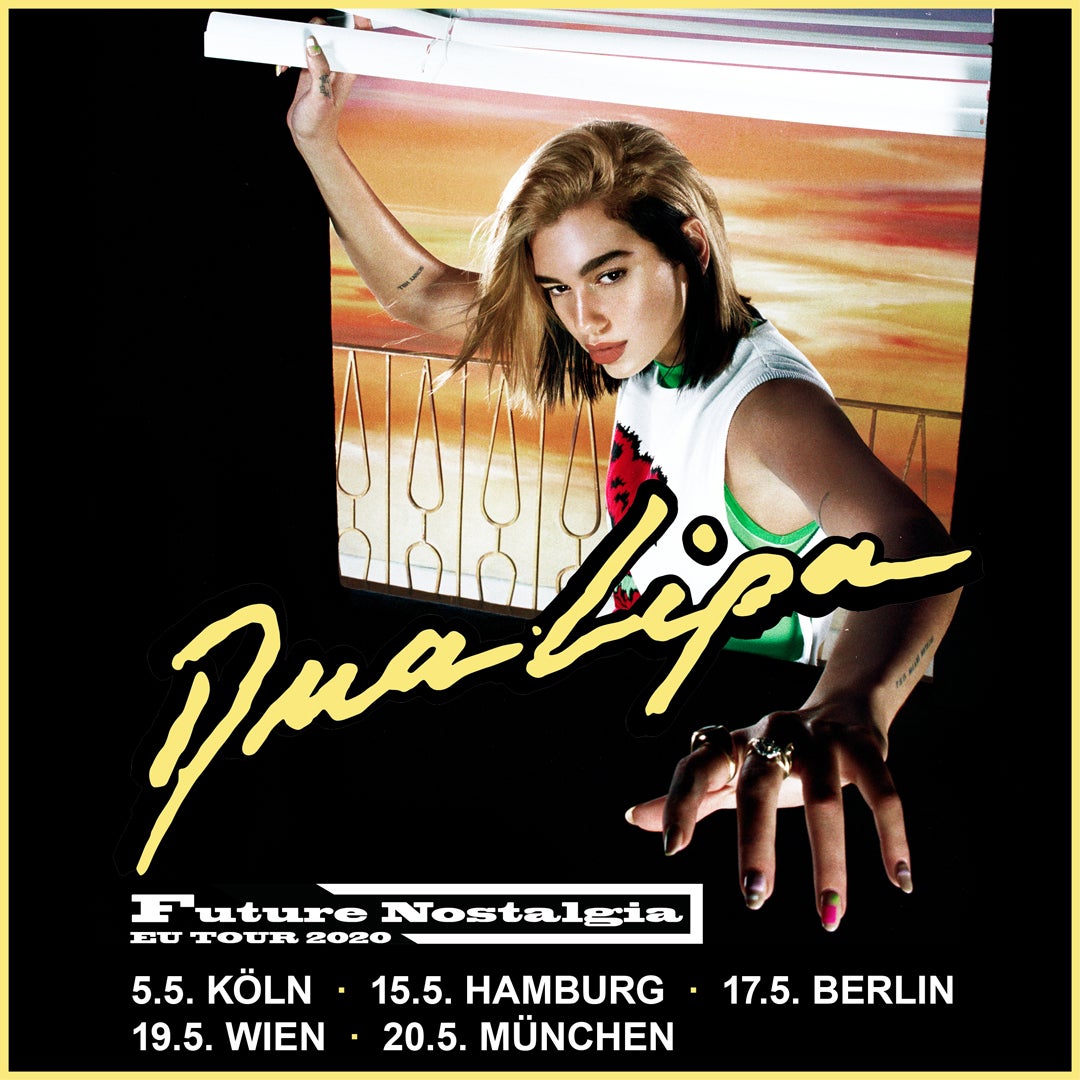 Dua Lipa is coming to Germany!
