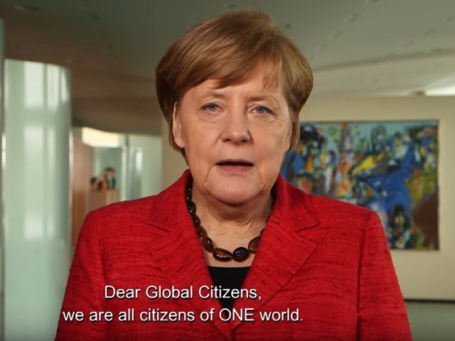 Angela Merkel über das Global Citizen Festival Hamburg