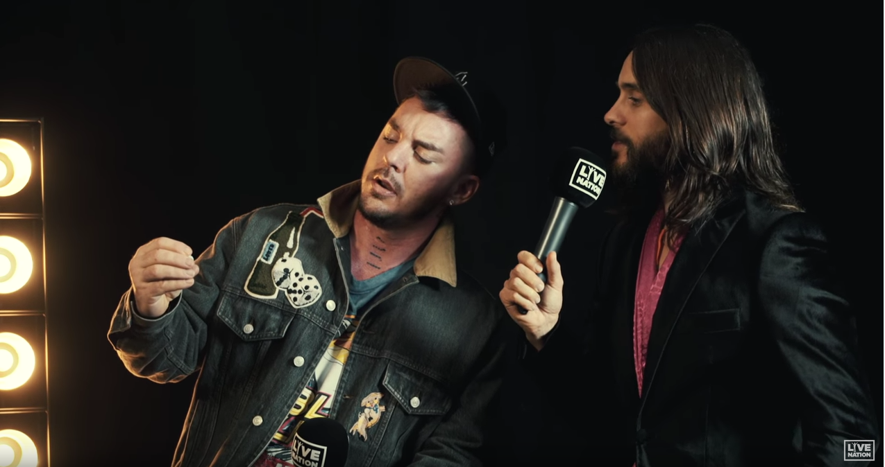 Interview Bingo with Thirty Seconds To Mars