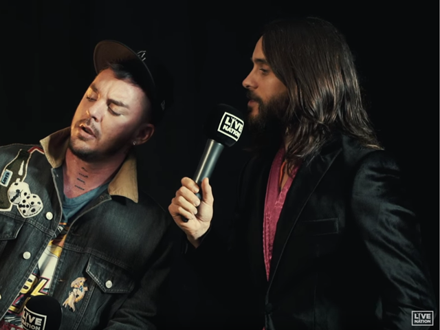 Interview Bingo with Thirty Seconds To Mars