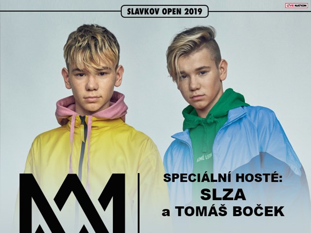 MARCUS & MARTINUS vystoupí na SLAVKOV OPEN 2019