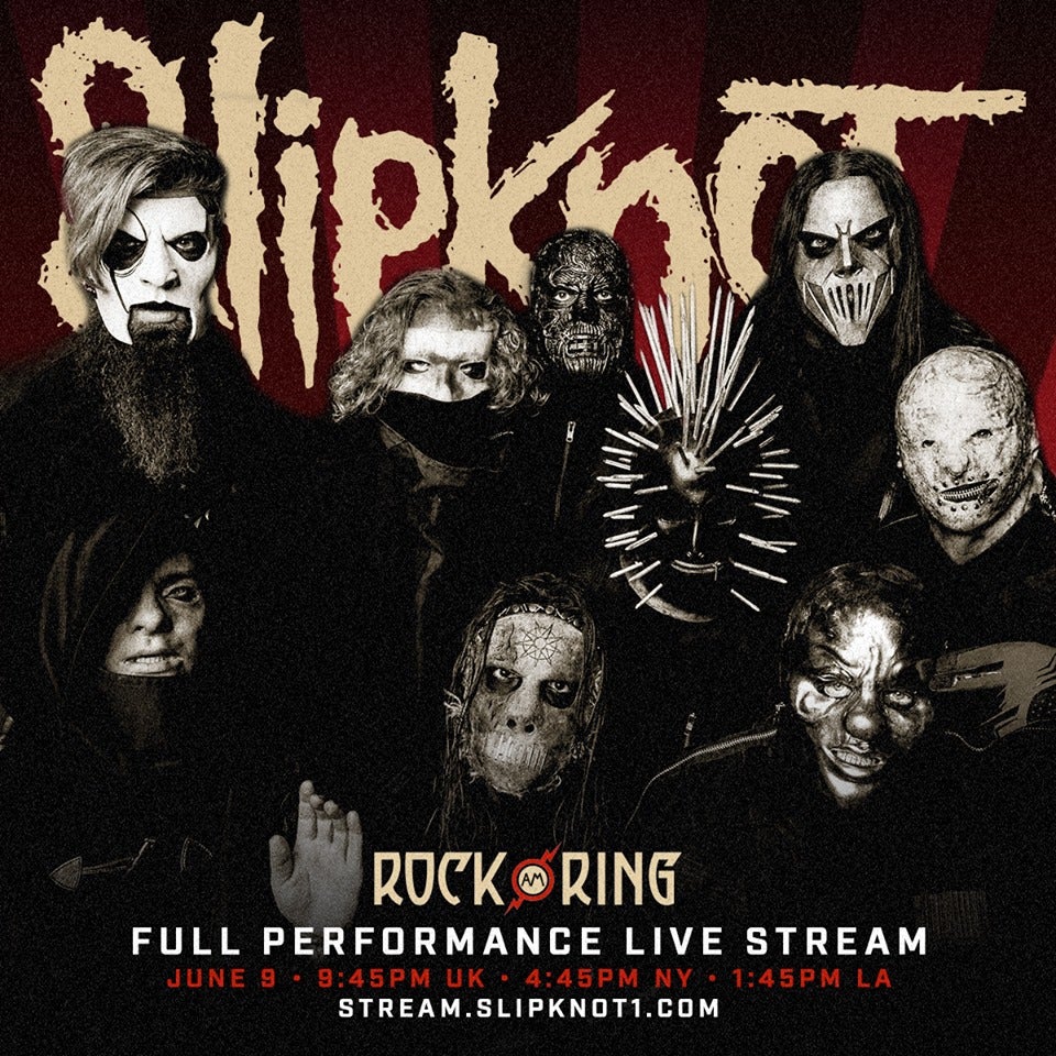 Slipknot Live fra Rock Am Ring søndag 9. juni