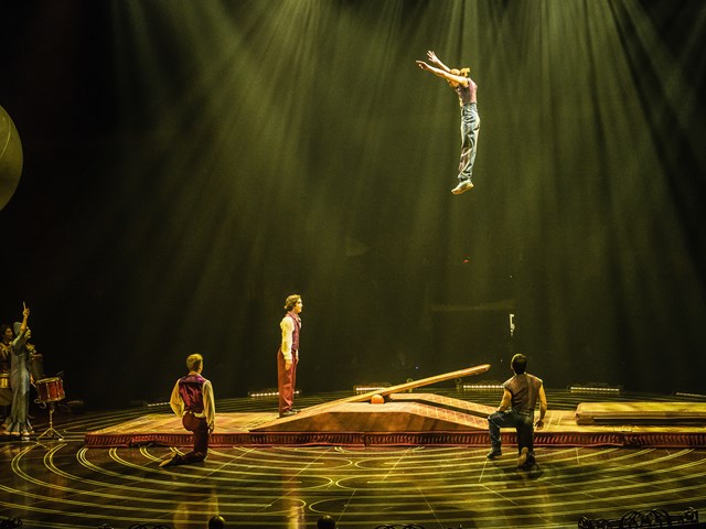Corteo de Cirque du Soleil llega a Santander