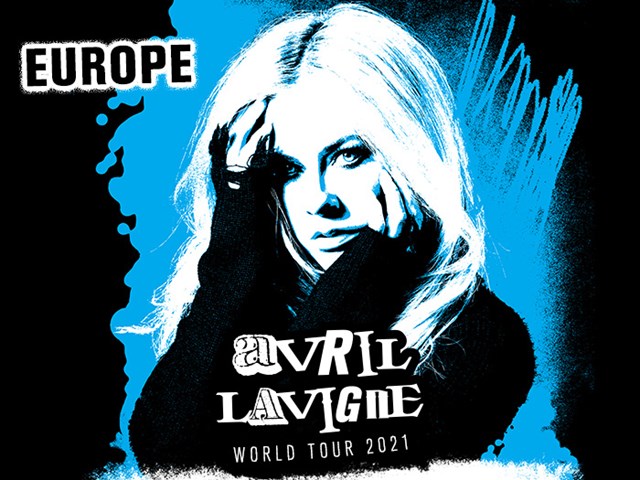 AVRIL LAVIGNE - new date for Prague's show is 17. 3. 2021