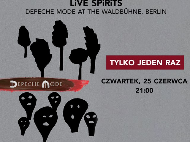 Krydderi efterklang Spanien Watch the never before seen LiVE SPiRiTS, Depeche Mode's full concert from  the Waldbuhne, Berlin! | LiveNationTv