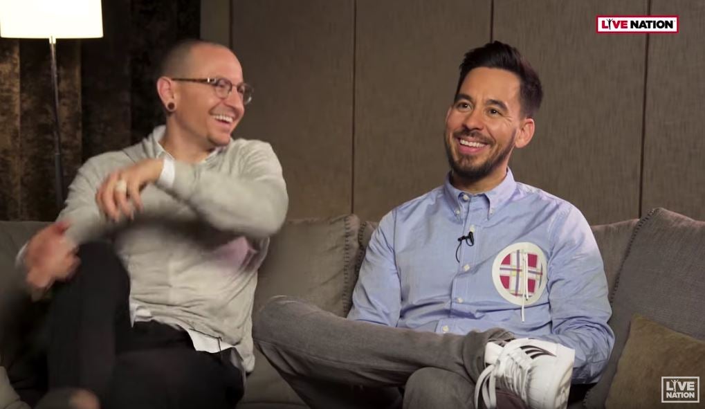 Chester & Mike von Linkin Park in unserem Backstage Interview 2017