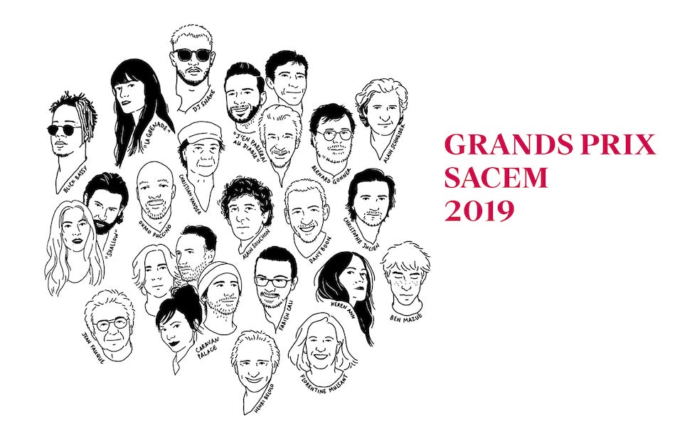 Grand Prix Sacem 2019 : nos artistes récompensés!