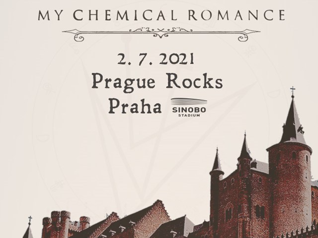 MY CHEMICAL ROMANCE - new date of Prague's show is 2. 7. 2021