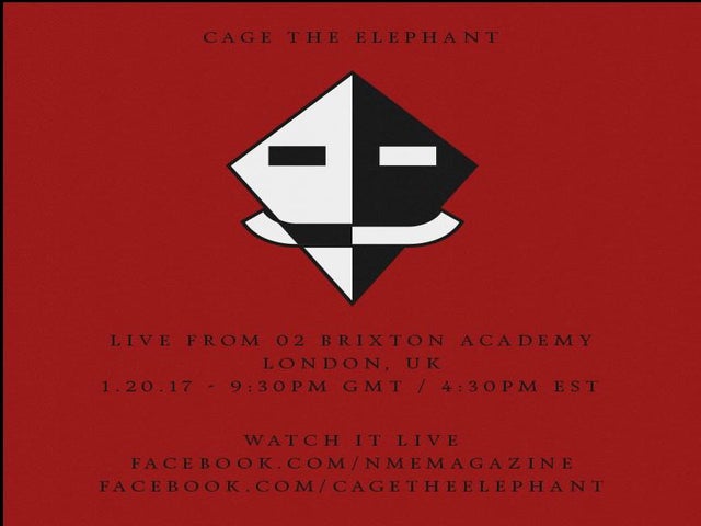Cage The Elephant ÉLŐBEN az 02 Brixton Academy-ből