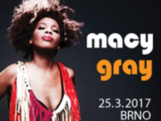 MACY GRAY vystoupí 25. 3. 2017 v brněnském Sono centru