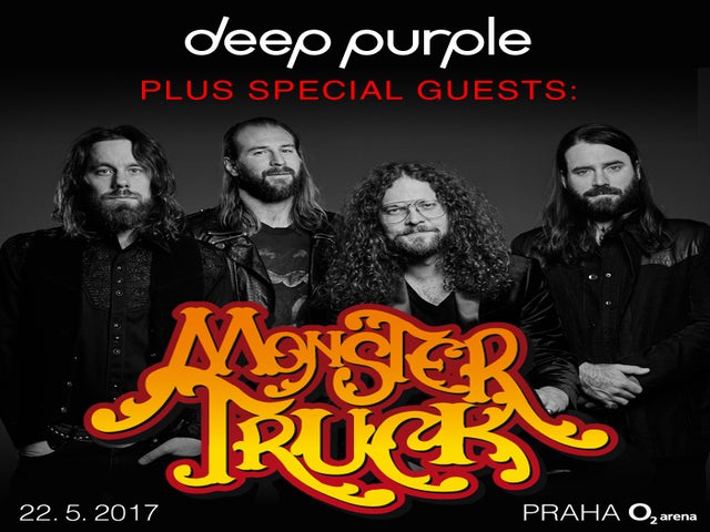 MONSTER TRUCK confirmed as special guests for DEEP PURPLE's Prague's show!