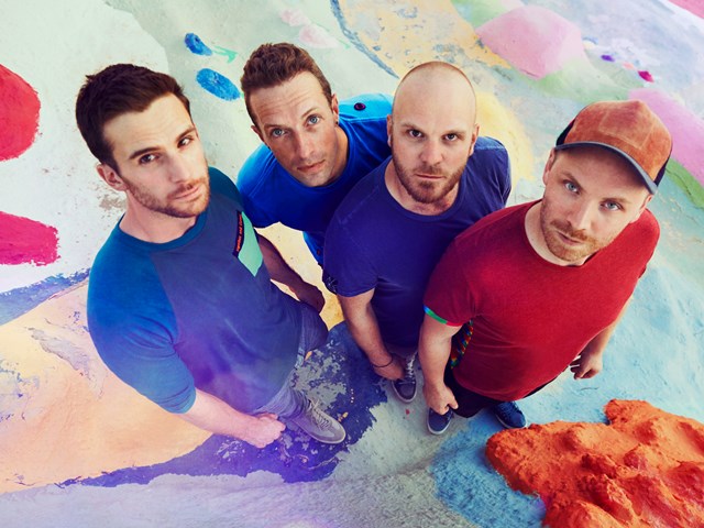 Sverigeaktuella Coldplay från Wembley Stadion