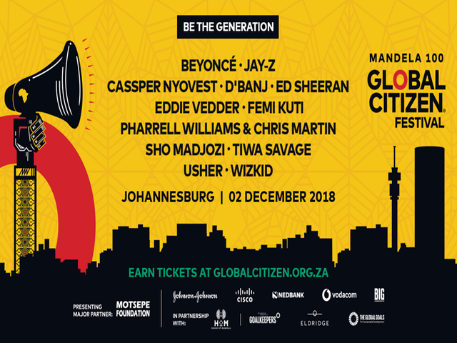 STREAM: Global Citizen Festival - Mandela 100