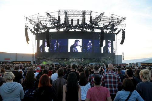 Muse video screens