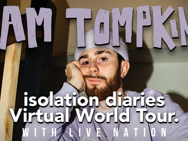 Sam Tompkins Australia & New Zealand 'isolation diaries' Virtual Tour