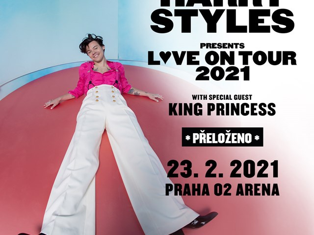 HARRY STYLES překládá svůj pražský koncert na 23. 2. 2021