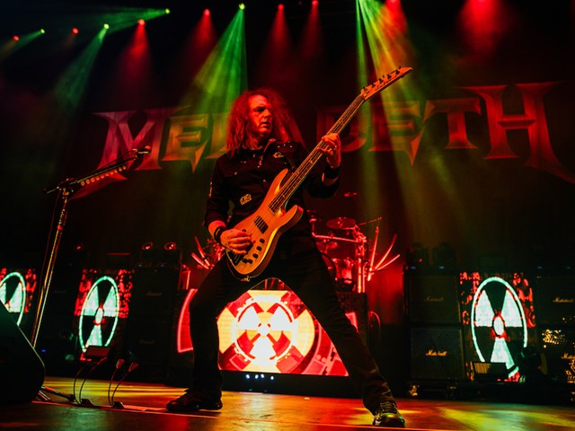 Megadeth runder deres vinterturné 2020 af i Bulgarien