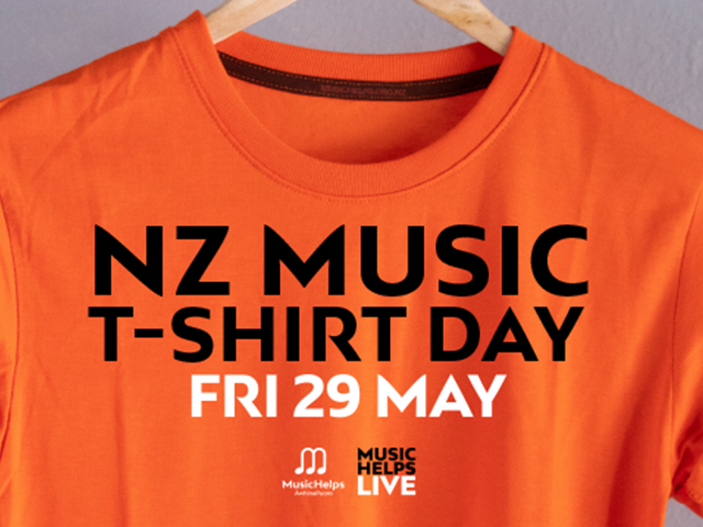 Supporting 20 Years of New Zealand Music Month with #NZMusicTShirtDay